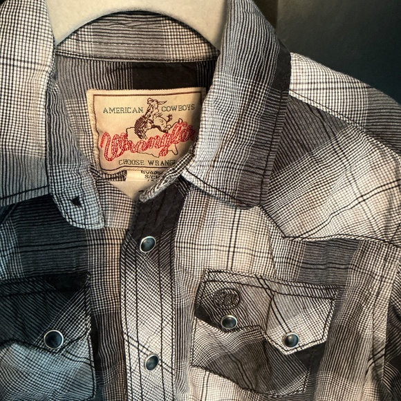 Wrangler 5-6 years Pearl snap shirt - Picture 2 of 6